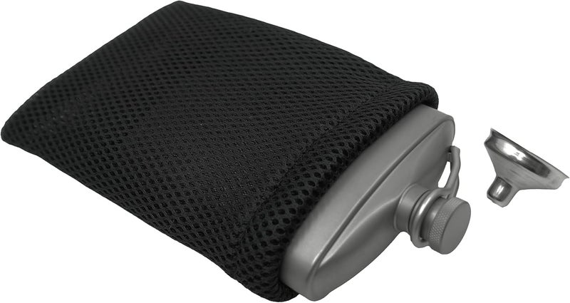 Kuvik Titanium Flask 7.4 oz (220ml) - Ultralight and Compact Flask for Backpacking, Camping, and Hiking - Image 3